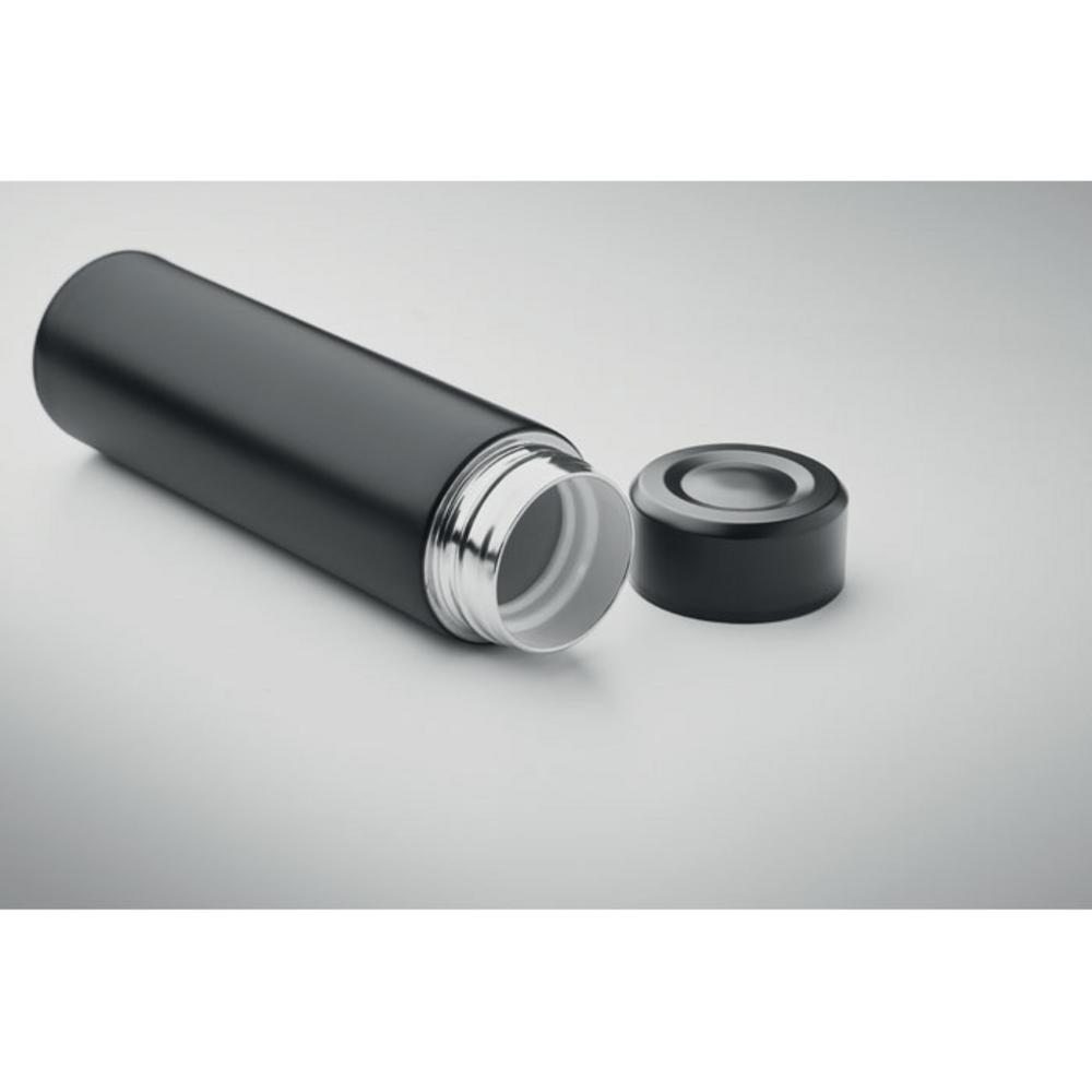 Butelki z logo – butelka z ceramiką 420 ml nunavut mo2383-03-detail Butelka z ceramiką 420 ml NUNAVUT mo2383-03-detail