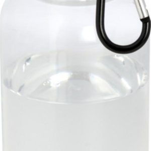 Oregon butelka na wodę o pojemności 400 ml z karabińczykiem wykonana z tworzyw sztucznych pochodzących z recyklingu z certyfi 10077801