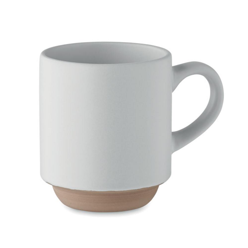 Ceramiczny kubek 170 ml CERACK – biały mo2493-06 Ceramiczny kubek 170 ml CERACK - biały