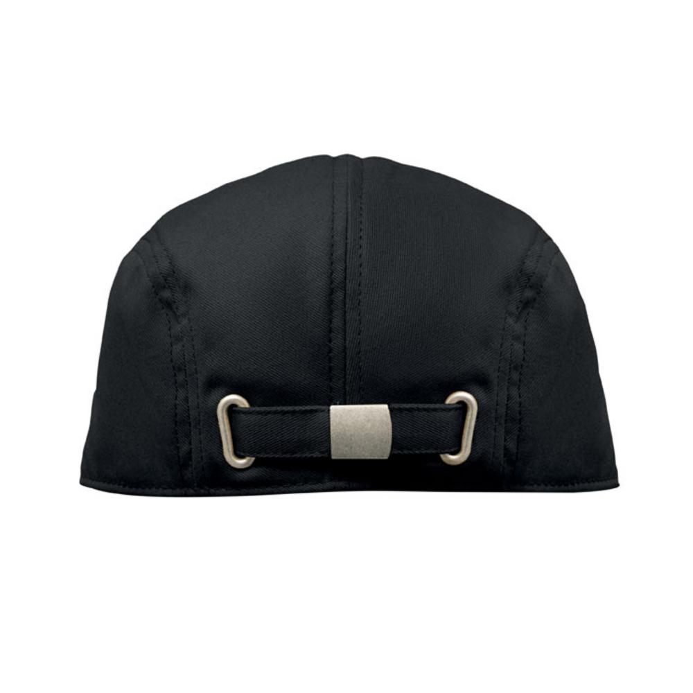 Czapki z logo – płaska czapka newsboy 235gr/m² flat peak mo2850-03-side Płaska czapka newsboy 235gr/m² FLAT PEAK mo2850-03-side