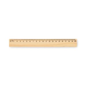Drewniana linijka 20 cm RULER20 - drewniana