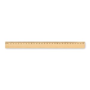 Drewniana linijka 30 cm RULER30 - drewniana