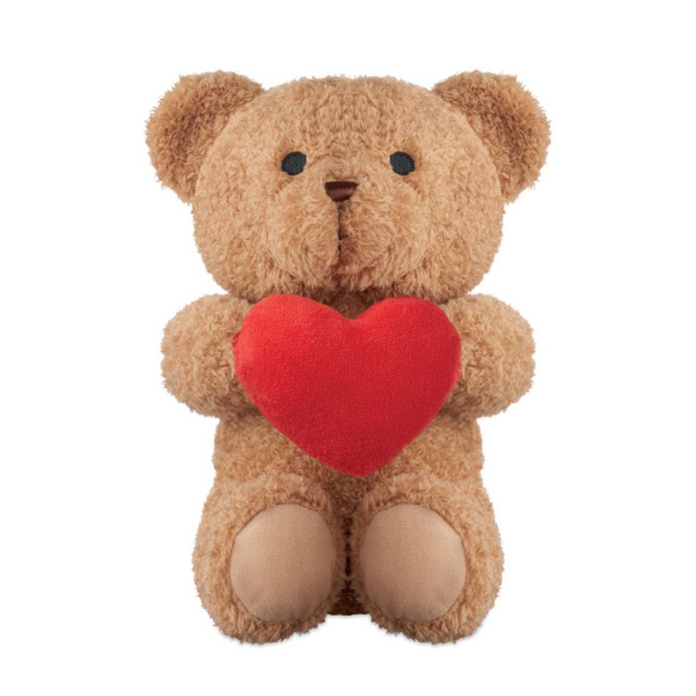 Duży miś z sercem 23cm SNUGGLE – czerwony mo2949-05 Duży miś z sercem 23cm SNUGGLE - czerwony
