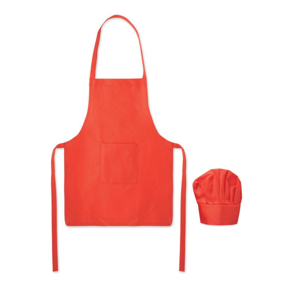 Fartuchy z logo – zestaw kuchenny dla dzieci kid chef mo2826-05 Zestaw kuchenny dla dzieci KID CHEF mo2826-05