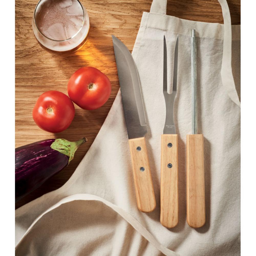 Gadżety do grilla z logo – narzędzia do grilla ze stali ni tooldera mo2471-40-ambiant Narzędzia do grilla ze stali ni TOOLDERA mo2471-40-ambiant