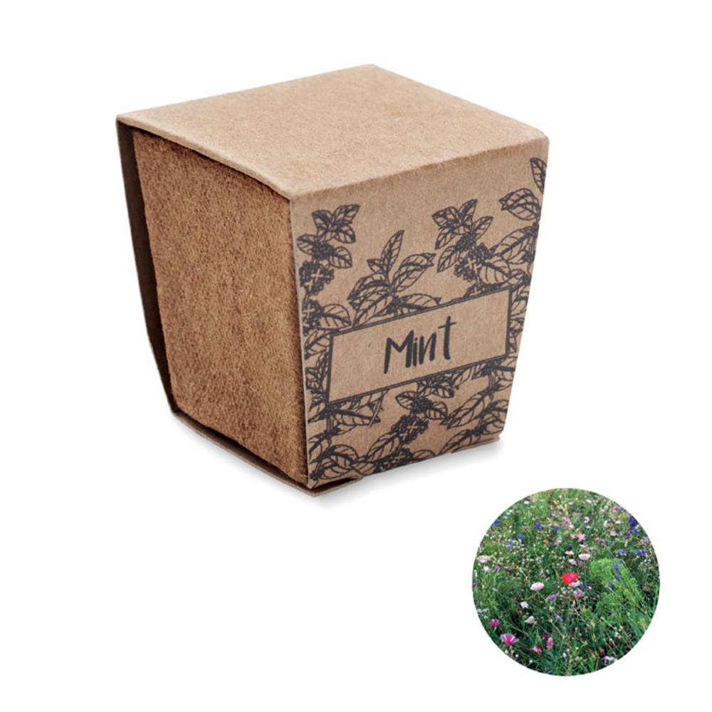 Gadżety do grilla z logo – zestaw do uprawy mięty mint kit mo2410-13 Zestaw do uprawy mięty MINT KIT mo2410-13