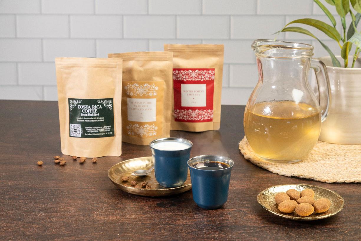 Gadżety do serwowania z logo – tarrazu ziarna kawy kostarykańskiej, 40 g AP65433__DG2 Tarrazu Ziarna kawy kostarykańskiej, 40 g AP65433__DG2