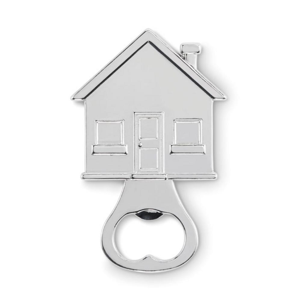 Gadżety do wina z logo – otwieracz w kształcie domu myhouse mo2828-16-back Otwieracz w kształcie domu MYHOUSE mo2828-16-back