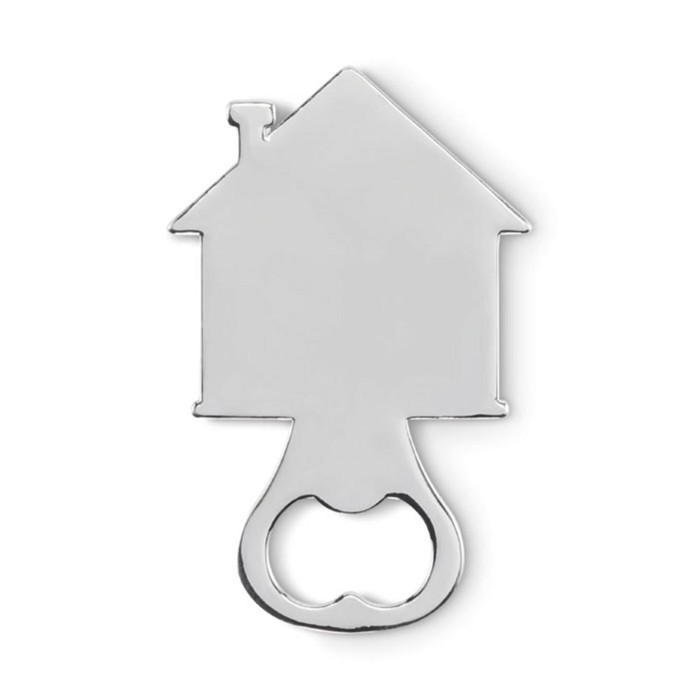 Gadżety do wina z logo – otwieracz w kształcie domu myhouse mo2828-16-side Otwieracz w kształcie domu MYHOUSE mo2828-16-side