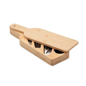 Zestaw w kształcie butelki VINOVAULT SET mo2381-40-back
