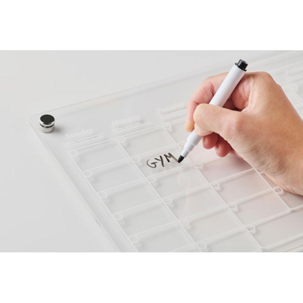 Gadżety na biurko z logo – magnetyczny planer akrylowy planit mo2886-22-detail Magnetyczny planer akrylowy PLANIT mo2886-22-detail