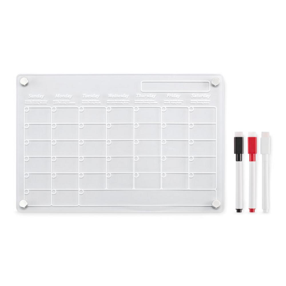 Gadżety na biurko z logo – magnetyczny planer akrylowy planit mo2886-22 Magnetyczny planer akrylowy PLANIT mo2886-22