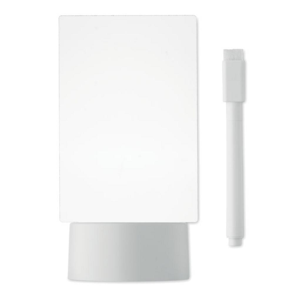Gadżety na biurko z logo – podświetlana tablica led ledmemo mo2919-06-back Podświetlana tablica LED LEDMEMO mo2919-06-back