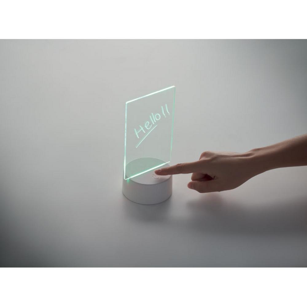 Gadżety na biurko z logo – podświetlana tablica led ledmemo mo2919-06-picture2 Podświetlana tablica LED LEDMEMO mo2919-06-picture2