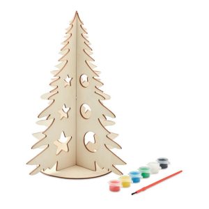 Drewniana choinka DIY TREE AND PAINT cx1493-40