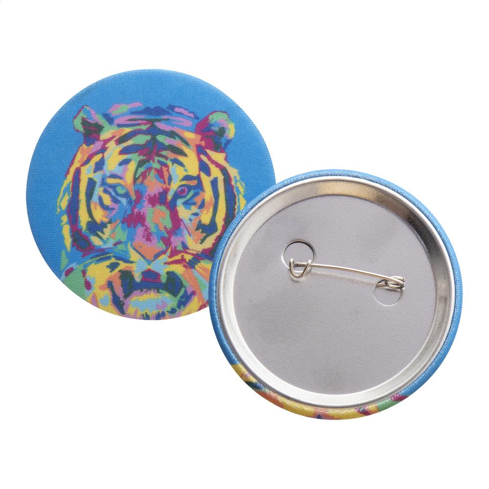 Gadżety tekstylne z logo – pinbadge rpet maxi pin / przypinka AP716725 PinBadge RPET Maxi pin / przypinka AP716725