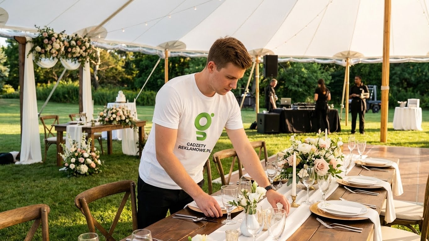 gadżety z logo na wesele