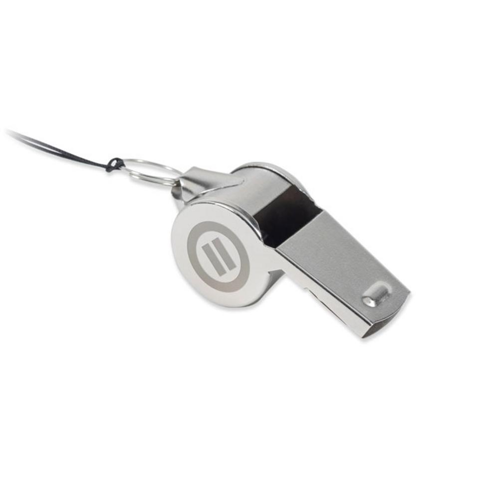 Gry z logo – metalowy gwizdek xiula mo2268-14-print Metalowy gwizdek XIULA mo2268-14-print