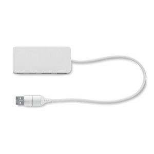 Hub USB 4 porty 27,5 cm UBAH mo2387-40-back