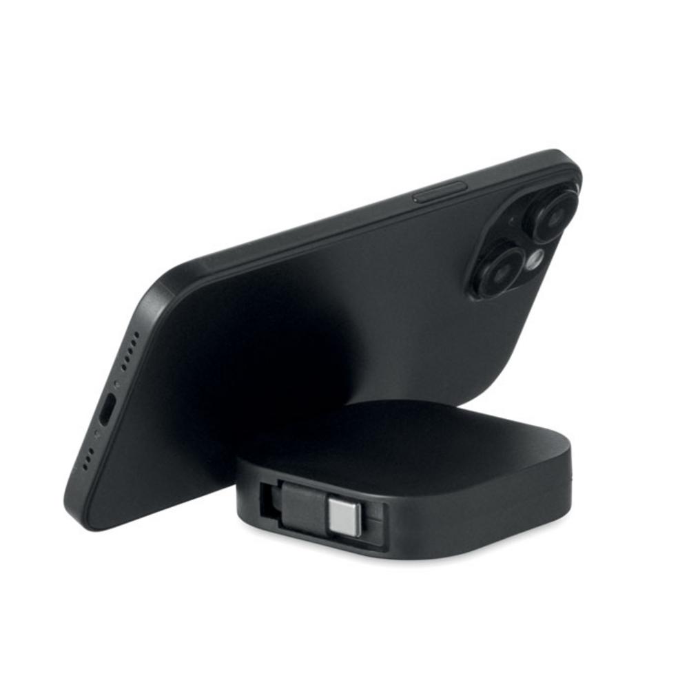 Kable usb z logo – zwijany kabel ładujący 100 w linea 100 mo2924-03-open zwijany kabel ładujący 100 W LINEA 100 mo2924-03-open