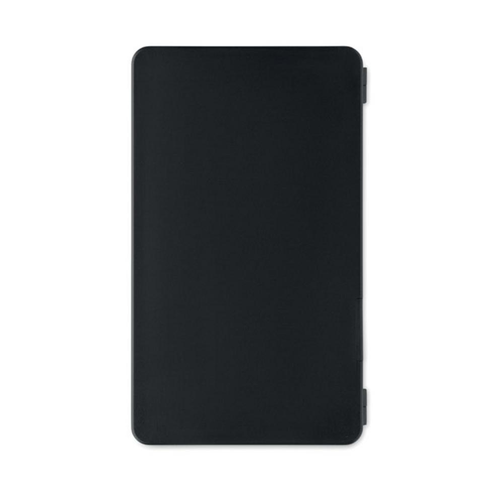 Kalkulatory z logo – kalkulator z tabletem lcd clerk mo2845-03-back Kalkulator z tabletem LCD CLERK mo2845-03-back