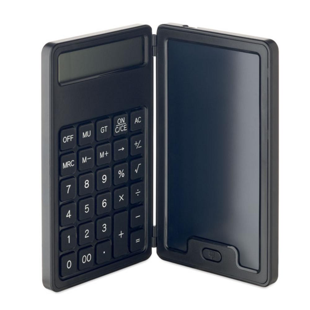 Kalkulatory z logo – kalkulator z tabletem lcd clerk mo2845-03-top Kalkulator z tabletem LCD CLERK mo2845-03-top
