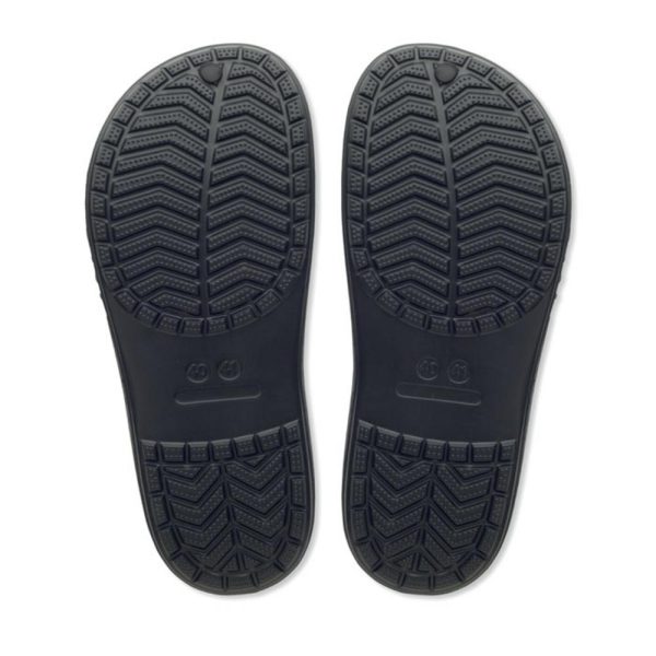 Klapki z logo – klapki. rozmiar 40/41 evaslip mo2894-03-side Klapki. Rozmiar 40/41 EVASLIP mo2894-03-side
