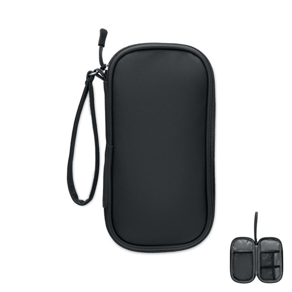 Kosmetyczki z logo – etui na akcesoria 600d rpet allthere mo2859-03 Etui na akcesoria 600D RPET ALLTHERE mo2859-03