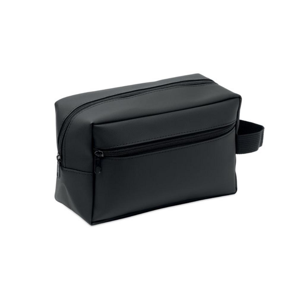 Kosmetyczki z logo – kosmetyczka z 600d rpet doppkit mo2860-03-side Kosmetyczka z 600D RPET DOPPKIT mo2860-03-side