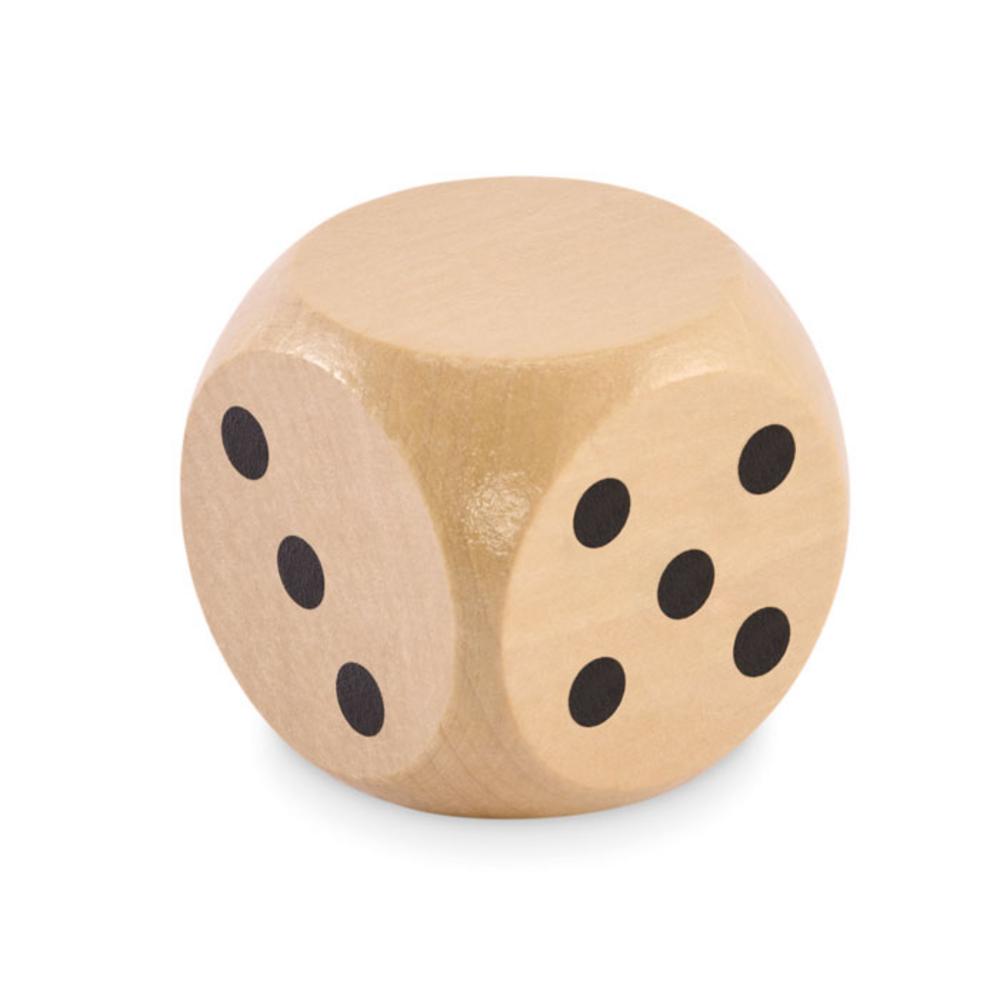 Kostki do gry średnica 5cm DADO - drewniane