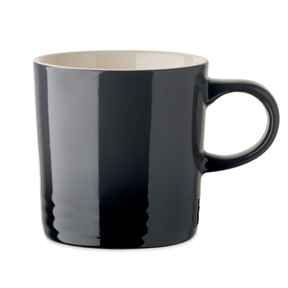 Kubek ceramiczny 290ml OROT – kamienny szary mo2598-15 Kubek ceramiczny 290ml OROT - kamienny szary