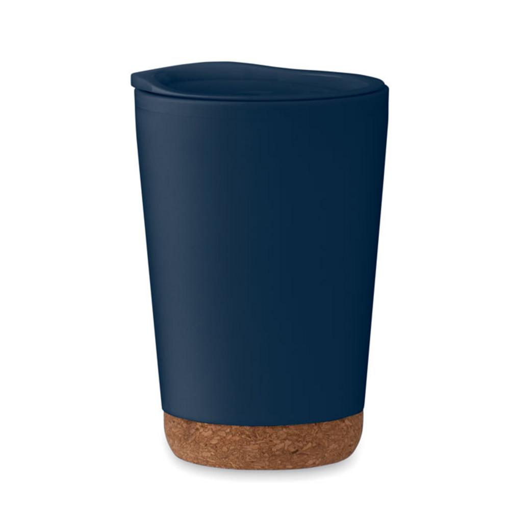 Kubek dwuścienny 300 ml CO – ciemnogranatowy mo2446-85 Kubek dwuścienny 300 ml CO - ciemnogranatowy