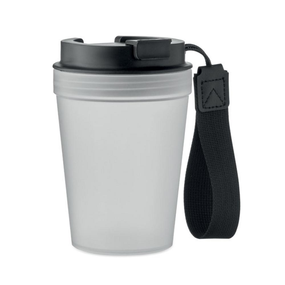 Kubek jednościenny 300 ml ISFORDEN TUMBLER – przezroczysty biały mo2670-26 Kubek jednościenny 300 ml ISFORDEN TUMBLER - przezroczysty biały