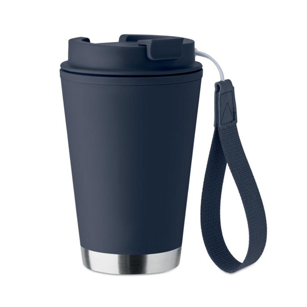 Kubek z podwójną ścianką 300 ml TOPIZ – francuski granat mo2596-85 Kubek z podwójną ścianką 300 ml TOPIZ - francuski granat