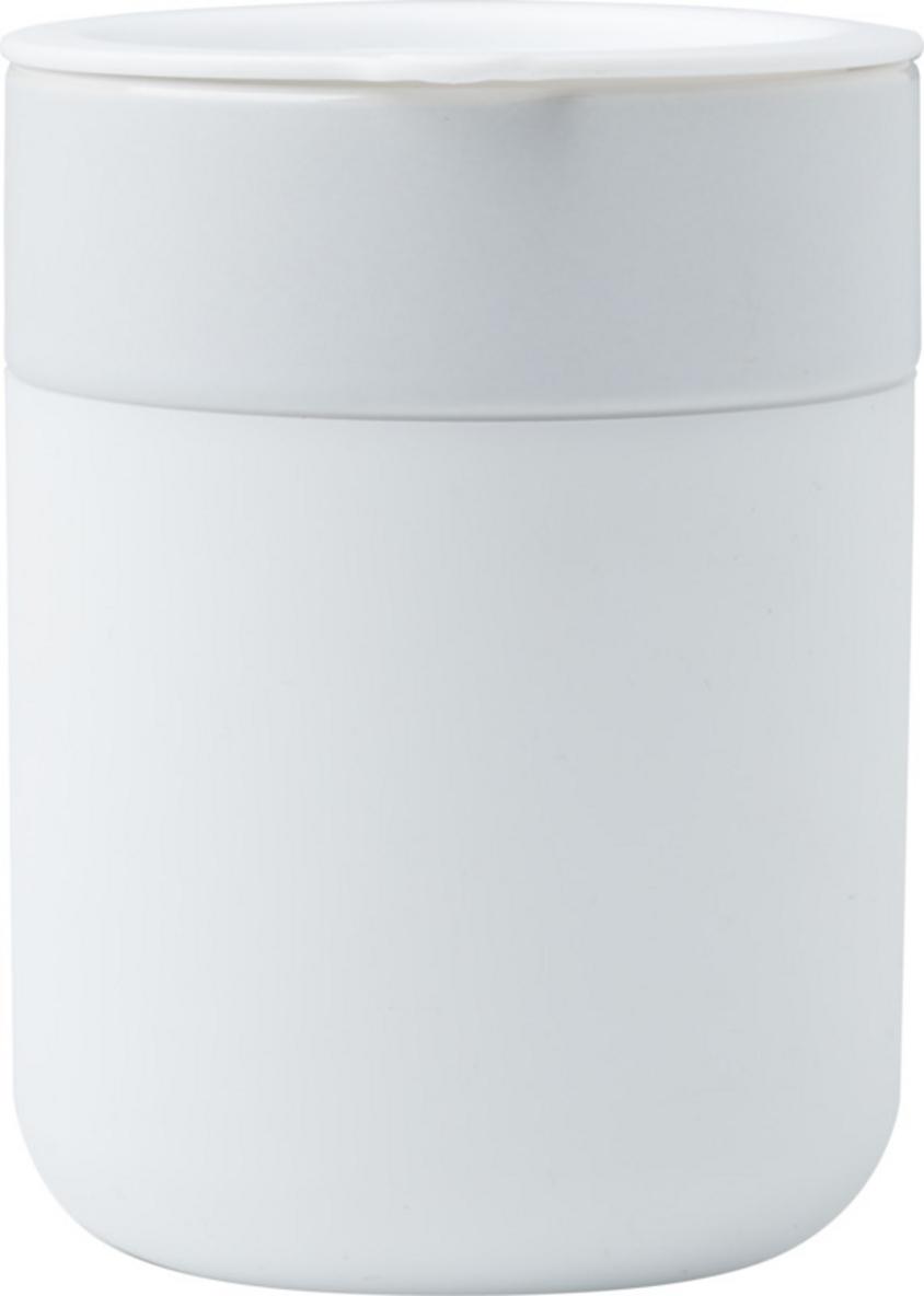 Kubki z logo – java kubek ceramiczny z silikonową osłoną i plastikową pokrywką 330 ml 10080801_f1 Java kubek ceramiczny z silikonową osłoną i plastikową pokrywką 330 ml 10080801_f1