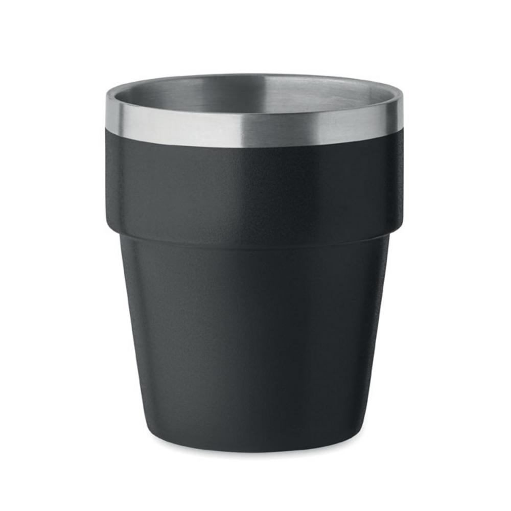 Kubki z logo – kubek dwuścienny 250 ml acerito mo2323-03 Kubek dwuścienny 250 ml ACERITO mo2323-03