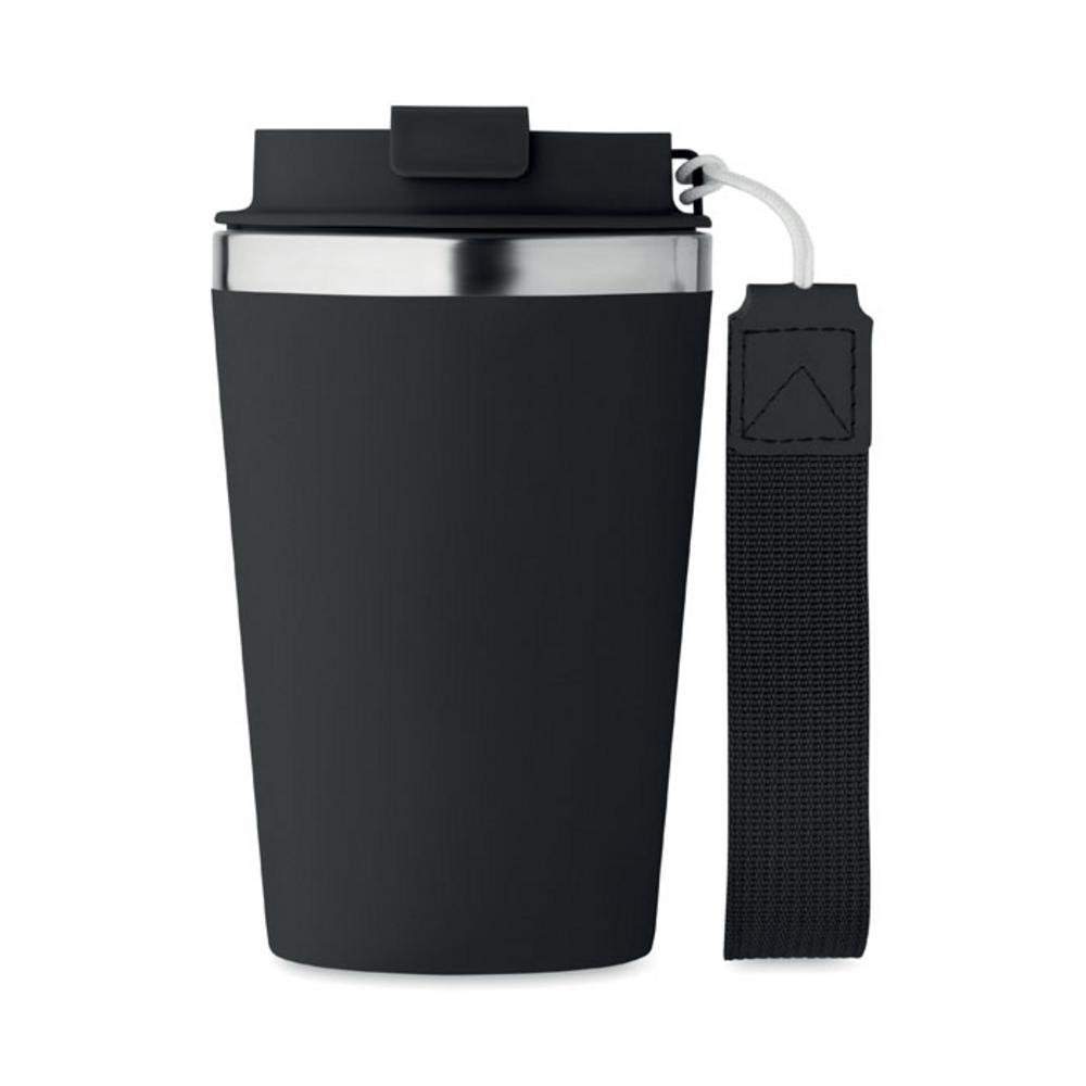Kubki z logo – kubek dwuścienny 350 ml topaz mo2317-03-side Kubek dwuścienny 350 ml TOPAZ mo2317-03-side