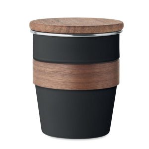 Kubek z pojedynczą ścianką 350 WALNUT mo2322-03