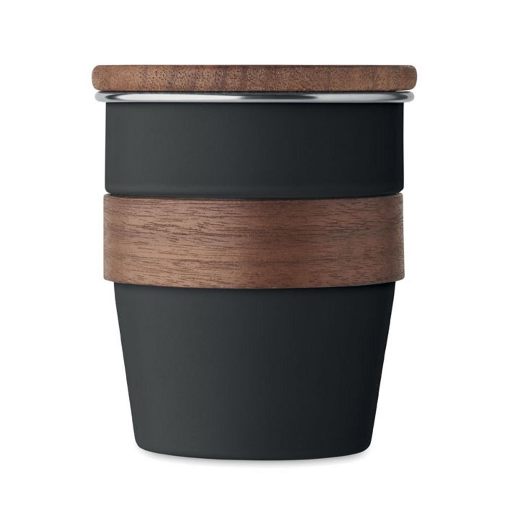 Kubki z logo – kubek z pojedynczą ścianką 350 walnut mo2322-03-top Kubek z pojedynczą ścianką 350 WALNUT mo2322-03-top