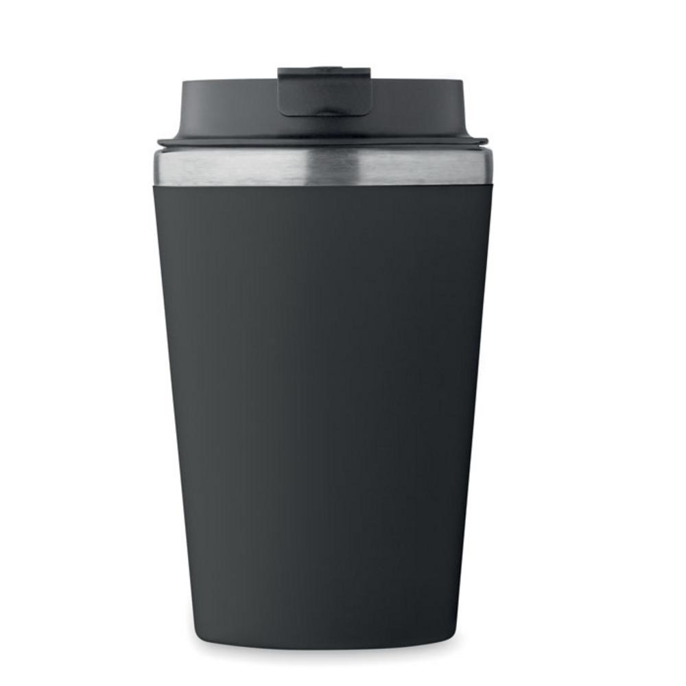 Kubki z logo – kubek z warstwą ceramiczną 350 blerm mo2572-03-side Kubek z warstwą ceramiczną 350 BLERM mo2572-03-side