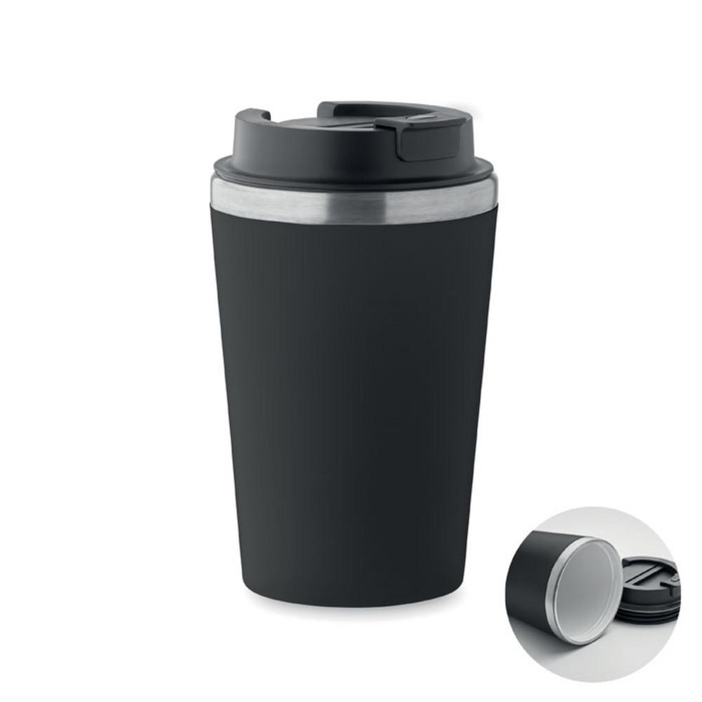 Kubki z logo – kubek z warstwą ceramiczną 350 blerm mo2572-03 Kubek z warstwą ceramiczną 350 BLERM mo2572-03