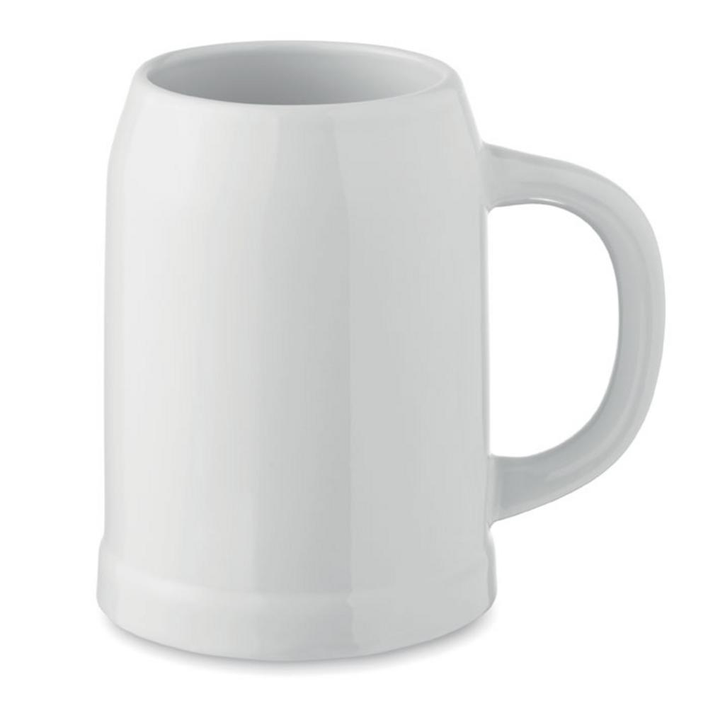 Kubki z logo – sublimacyjny kufel do piwa 500 sublier mo2406-06 Sublimacyjny kufel do piwa 500 SUBLIER mo2406-06