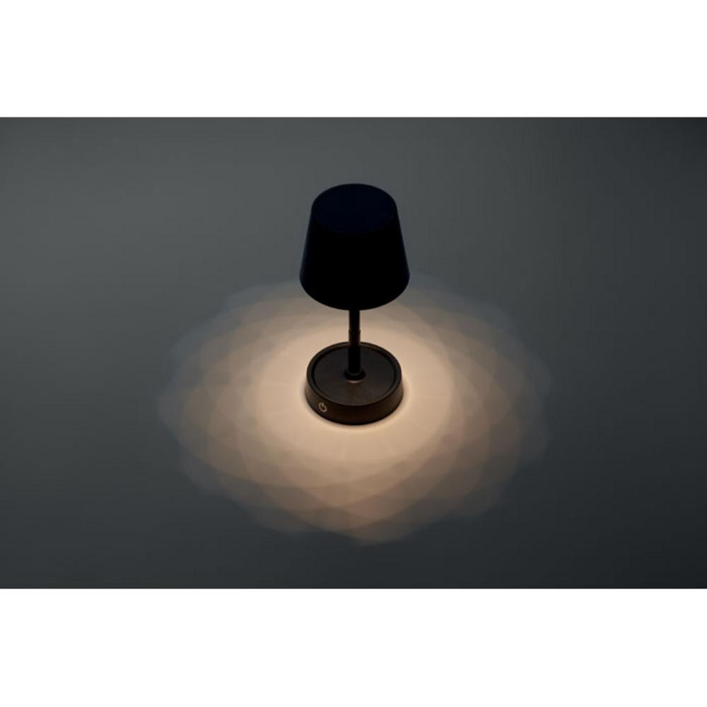 Lampki na biurko z logo – lampa stołowa ładowana usb taplamb mo2339-03-top Lampa stołowa ładowana USB TAPLAMB mo2339-03-top