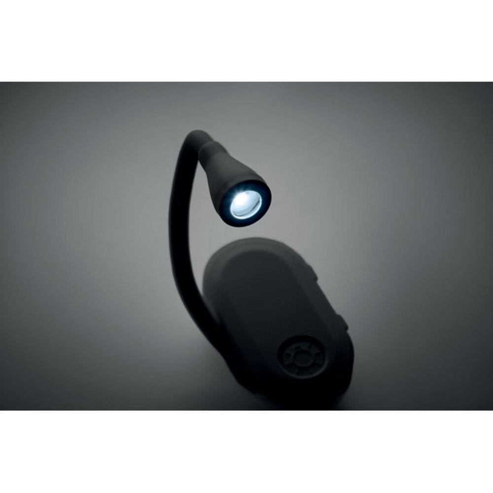 Lampki na biurko z logo – lampka led do książki scene mo2865-03-ambiant Lampka LED do książki SCENE mo2865-03-ambiant