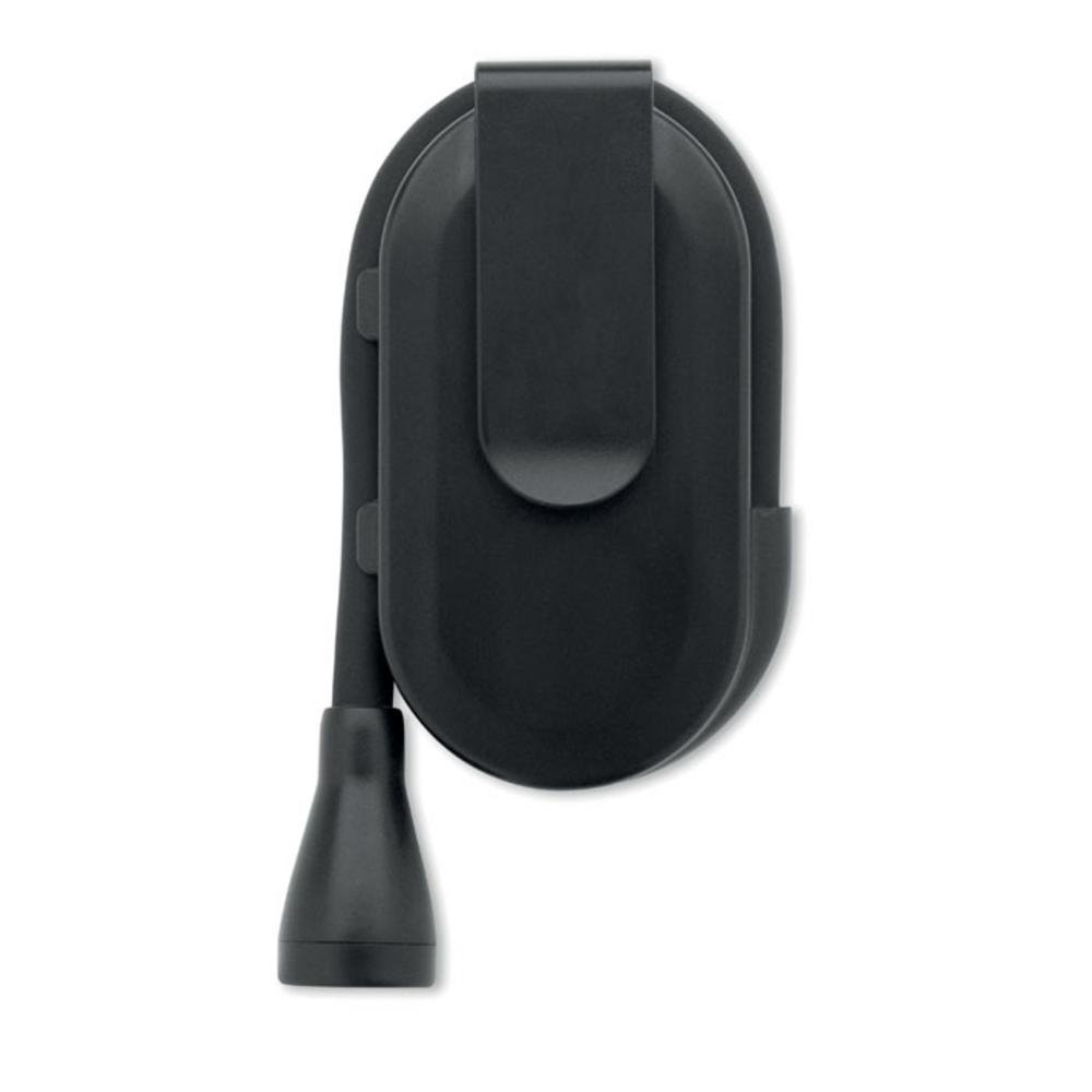 Lampki na biurko z logo – lampka led do książki scene mo2865-03-side Lampka LED do książki SCENE mo2865-03-side
