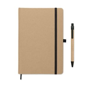 Notatnik A5 z recyklingu CARATIL mo2396-03-side