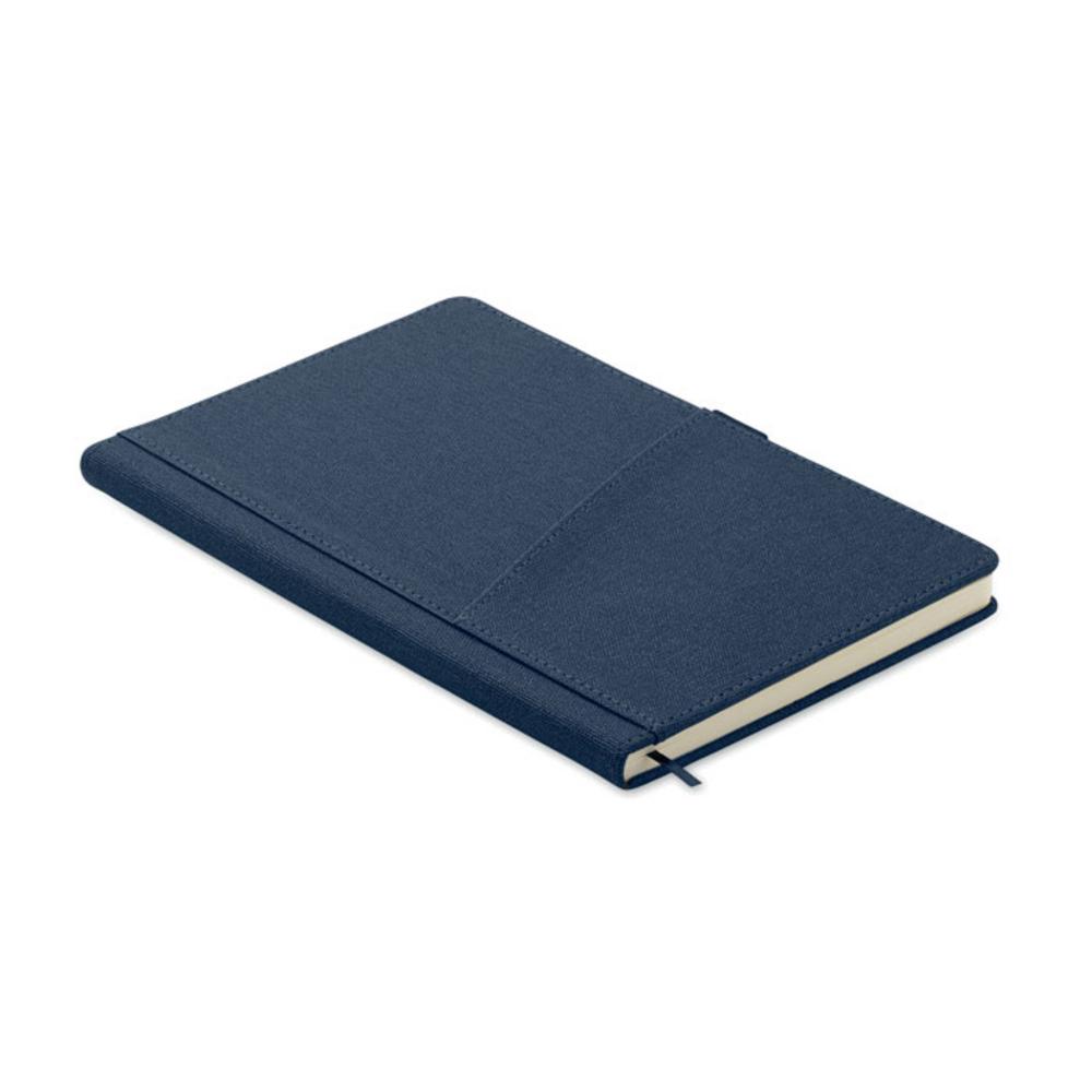 Notes A5 z kieszenią z przodu CINCO – niebieski mo2285-04 Notes A5 z kieszenią z przodu CINCO - niebieski