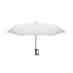 Parasol wiatroodporny 21 cali UMKRAB - biały