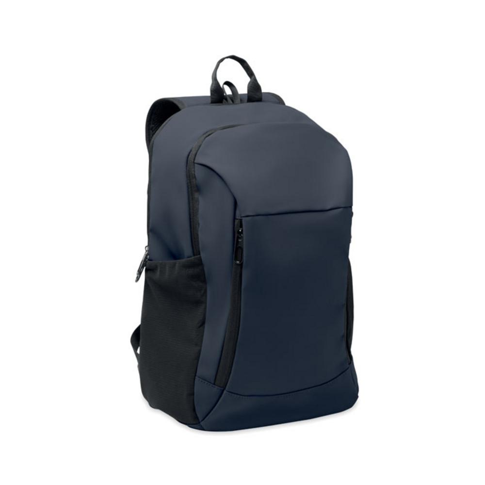Plecak na laptop 15″ z PU KOROVIN – francuski granatowy mo2684-85 Plecak na laptop 15