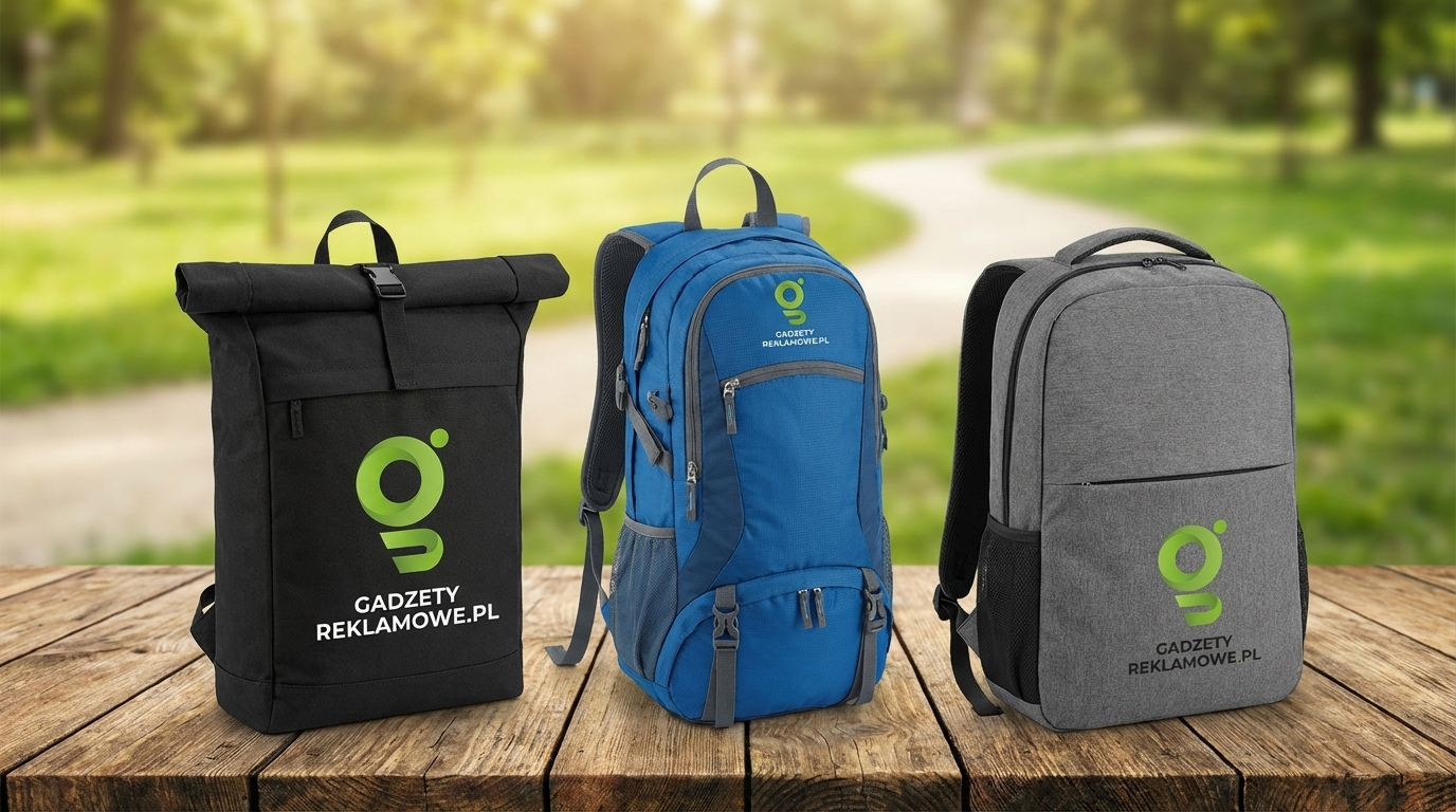 plecaki jako prezent firmowy